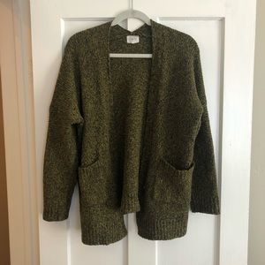 Speckled Green Cadigan - Small